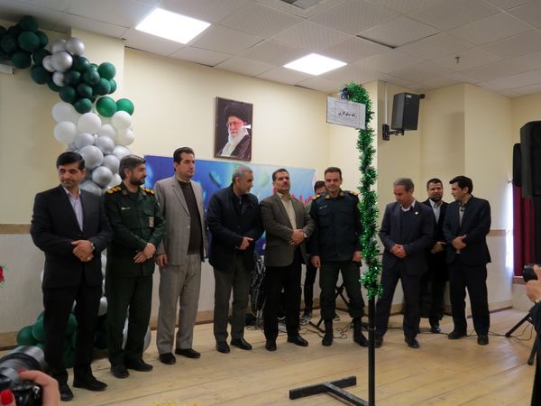 نواختن زنگ جشن نیکوکاری در دبستان امام خمینی(ره) بجنورد
