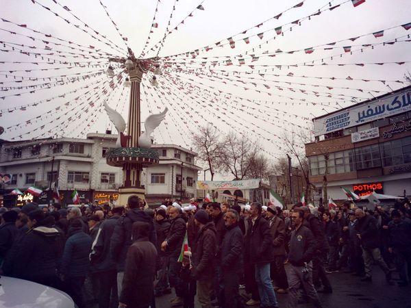 راهپیمایی 22 بهمن در لاهیجان