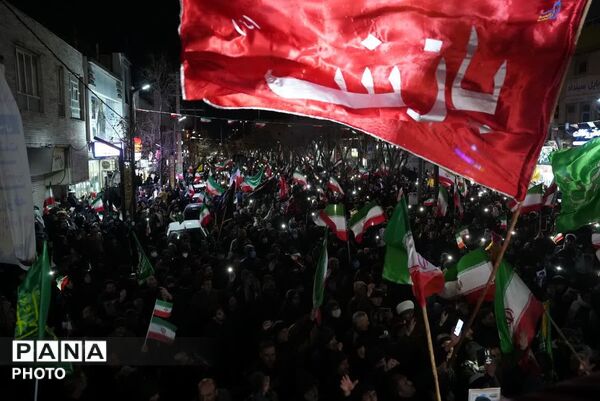 بیعت مردم ولایتمدار شهرستان فردیس با سیدمجتبی خامنه‌ای 