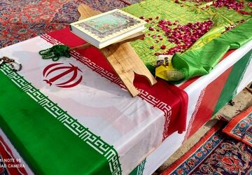مراسم نخستین سالگرد شهید گمنام در چلیچه
