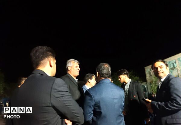  حضور جانباز مینابی در یزد