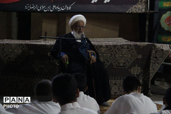 بدرقه کاروان پیاده‌روی زائران امام رضا (ع) در یزد