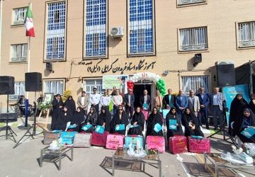 گرامیداشت پدافند غیرعامل با حضور مسئولان شهرستان در دبیرستان وکیلی ۹