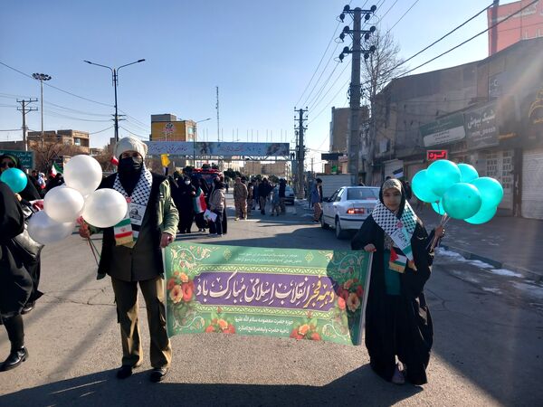 راهپیمایی ۲۲ بهمن در بخش صفادشت ملارد