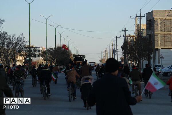 اجتماع بزرگ دوچرخه سواران و موتور سواران در کبودرآهنگ