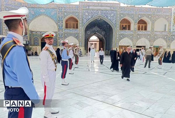 گلباران مزار امیر سپهبد شهید «موسوی» در قم