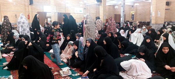 سومین روز اعتکاف در مسجد طوبی تبریز