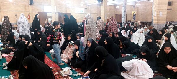 سومین روز اعتکاف در مسجد طوبی تبریز