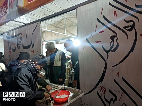 موکب‌های عاشورایی انقلاب در مرند 