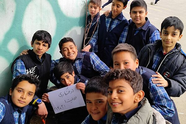 گرامیداشت روز درختکاری در دبستان امام حسن مجتبی(ع) رودهن 