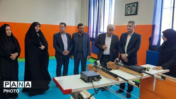 افتتاح کارگاه تیزاندازی و اتاق بهداشت هنرستان تربیت بدنی دکتر شهرستانی 