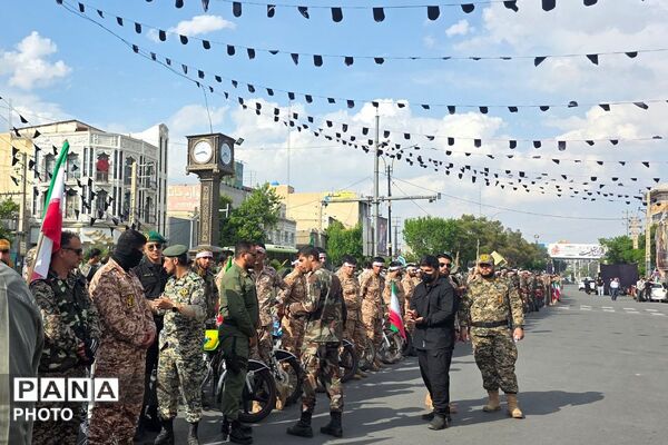 نمایش سراسری اقتدارعظیم جان فدا برای ایران امام رضایی( ع)