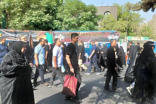 برپایی موکب میدان پویای اربعین