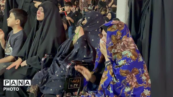 عزاداری سومین شب محرم در حریم سلطان آهو علی بن موسی الرضا(ع)