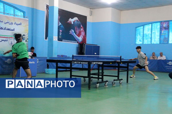 مسابقات تنیس روی میز مدارس سمپاد کشور در مقطع متوسطه دوم