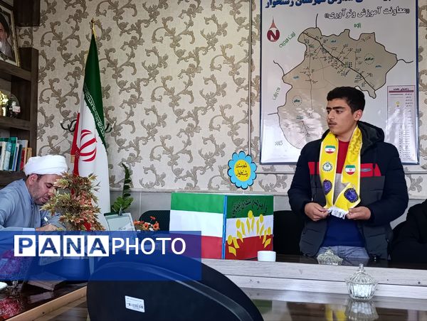 سیزدهمین دوره انتخابات شورای دانش آموزی منطقه در شهرستان رشتخوار