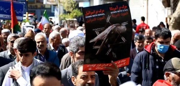 مراسم راهپیمایی روز قدس در شهرستان کاشمر با حضور پررنگ مردم برگزار شد