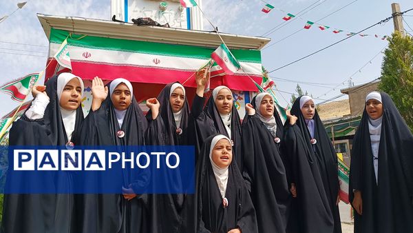 اجرای سرودهای پاتوقی به مناسبت عید غدیر خم در شهرستان مارگون