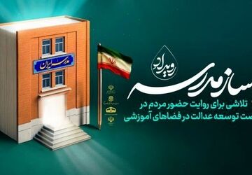 مشارکت معلم و شاگردان مدرسه ذکیه ملکان در ساخت مدرسه