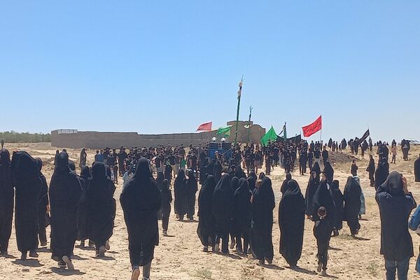 مراسم گرامیداشت تاسوعای حسینی در روستای گزکوه 