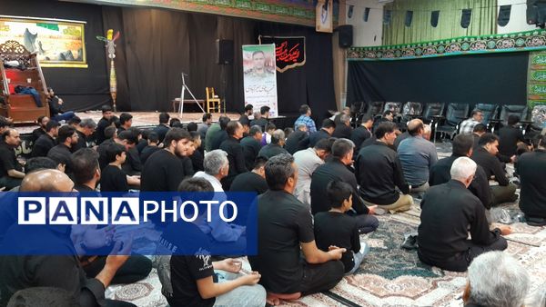 شب ششم ماه محرم در هیات فرهنگیان نیشابور 