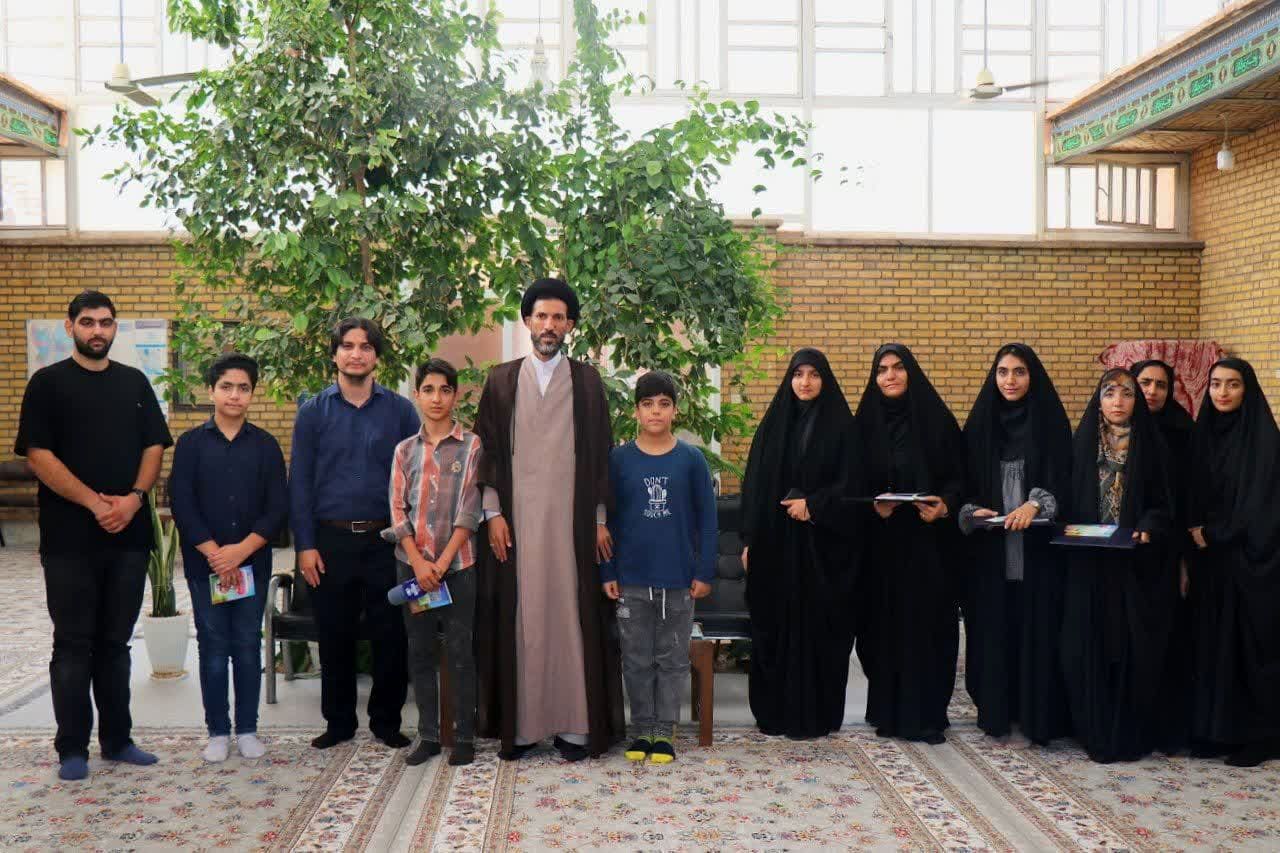 دیدار خبرنگاران پانا و بسیج رسانه با امام جمعه اردکان