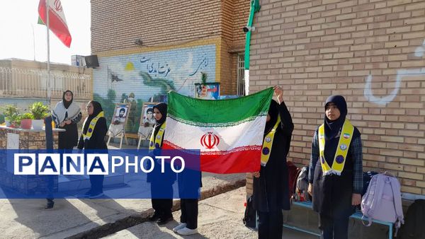 آغاز سال تحصیلی جدید در دبیرستان شاهد یاس نبی شهرستان گناباد