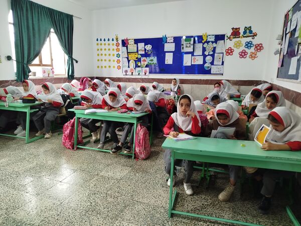 طرح کالک‌نویسی کانون یاران در مدرسه پیامبر اعظم آشخانه