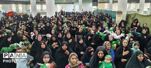 مراسم شیرخوارگان حسینی در گچساران 