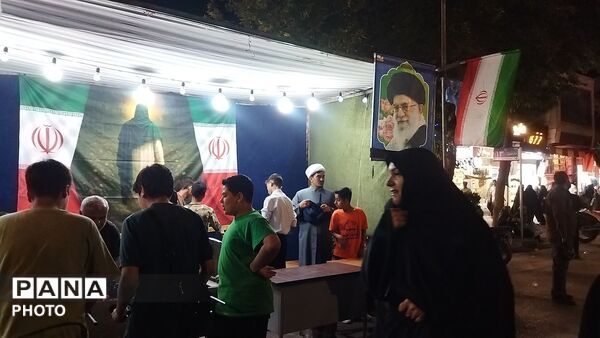 مهمانی کیلومتری غدیر در نیشابور 