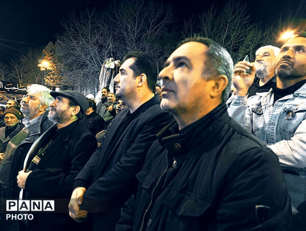 حضور ملت غیور بجنورد در شهرستان بجنورد  پی شهادت رهبر انقلاب 