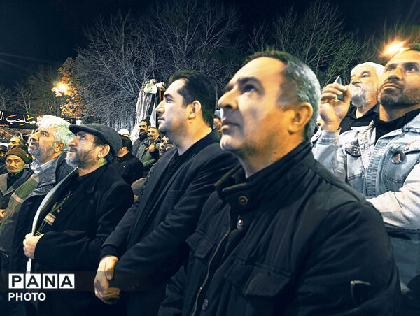 حضور ملت غیور بجنورد در شهرستان بجنورد  پی شهادت رهبر انقلاب 