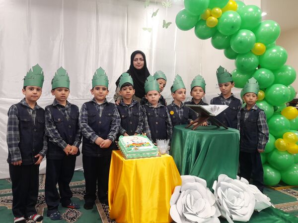 جشن آب و جشن قرآن در دبستان پورشهریاری 