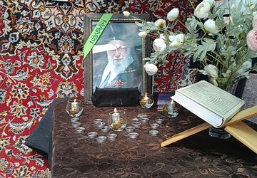 مراسم وداع با شهیدان جنگ رمضان در شهرکرد 