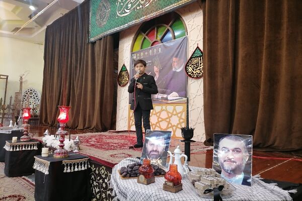محفل انس با قرآن فرهنگیان و دانش آموزان خراسان رضوی در یادبود شهید جمهور