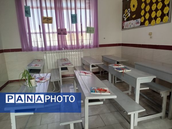 آیین افتتاح پایگاه نهضت سواد آموزی در دبستان شهید نجفی فدافن