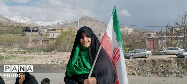 حرکت دسته سینه زنی و گرامیداشت چهلم امام شهید در شهربار نیشابور 