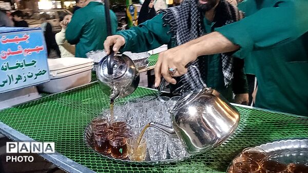 هشتاد و پنجمین شب از فعالیت چایخانه فاطمه الزهرا در قاب پانا 