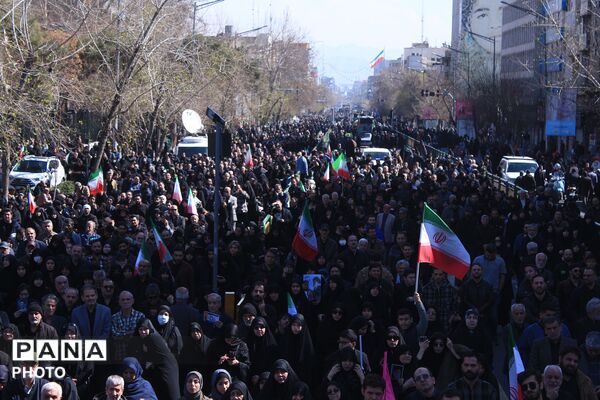 تهران در سوگ رهبر شهید انقلاب