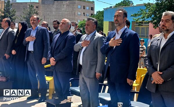 افتتاح طرح شهید عجمیان در دبستان شهدای گمنام استان البرز