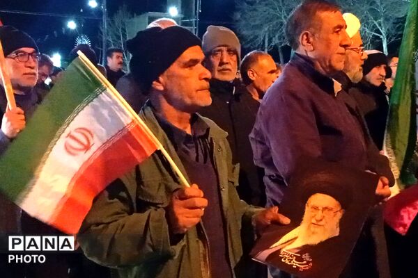 بیست‌ و‌ پنجمین شب اجتماع لشکر مردمی شهر بن