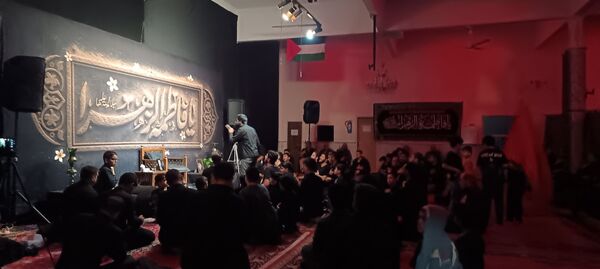 مراسم سینه زنی و دهه دوم فاطمیه در حسینیه شیرزاد نیشابور 