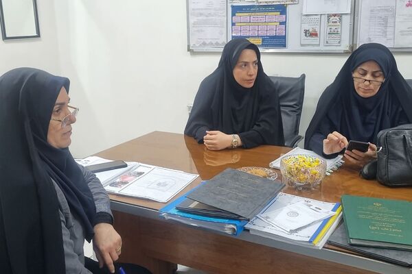 بازدید سرگروه کیفیت بخشی فعالیت‌های پرورشی از مدارس ناحیه 2 شهرری 