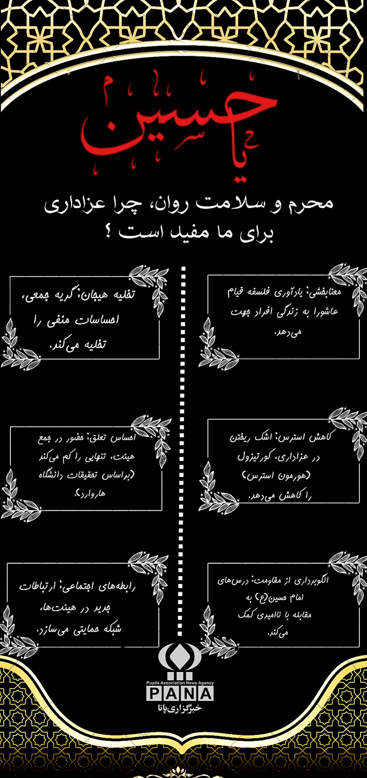 محرم و سلامت روان ، چرا عزاداری برای ما مفید است ؟