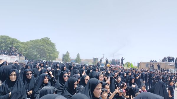 برگزاری نماز ظهر عاشورا در خلیل آباد 