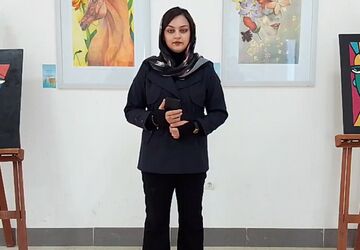 برگزاری نمایشگاه انفرادی طراحی و نقاشی در دیواندره