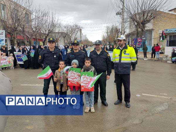 راهپیمایی 22 بهمن راز جرگلان 