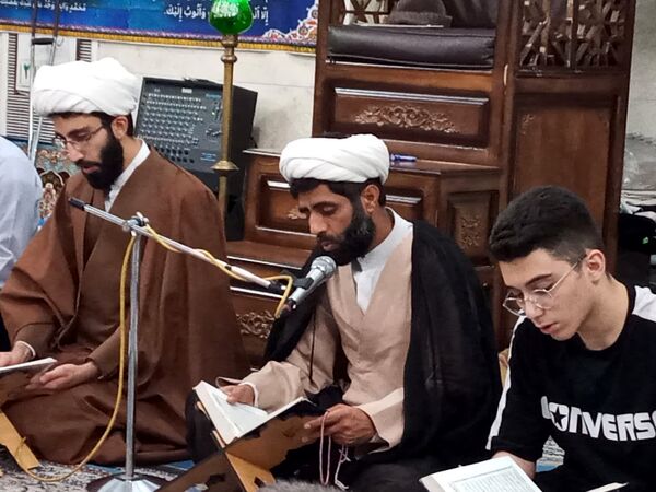 حضور پر شور دانش‌آموزان تهرانی در مراسم معنوی اعتکاف