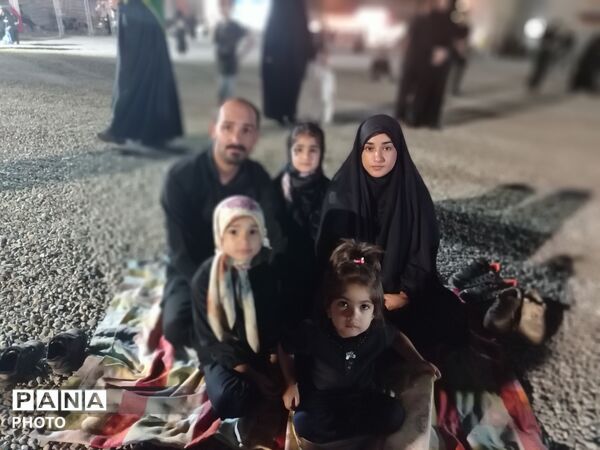 میدان فجر مشهد در سوگ حسینی