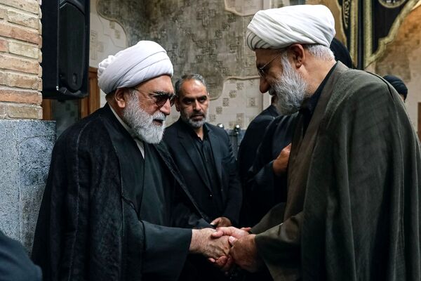 عزاداری دهه اول محرم با حضور تولیت آستان قدس رضوی